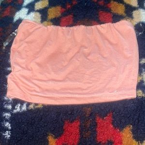 Pink tube top